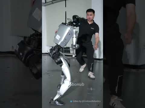 🔥🤖 Unbelievable! No one can defeat the Unitree G1 robot! #unitree #robotics #humanoidrobot