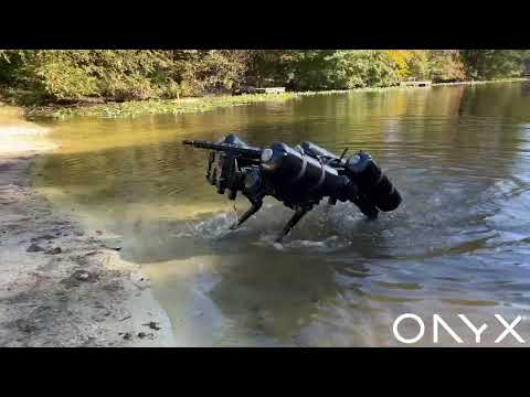 ONYX NAUT & SENTRY - Ghost Robotics V60 robotic dog