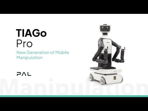 PAL Robotics | TIAGo Pro - Empowering Mobile Manipulation