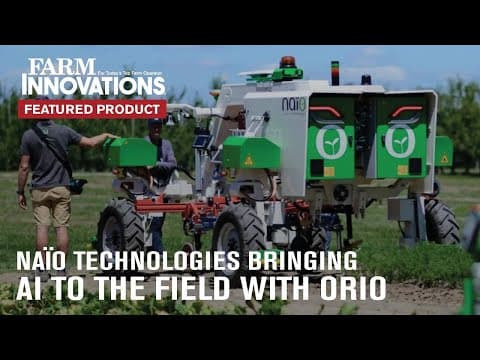 Naïo Technologies Bringing AI to the Field with ORIO