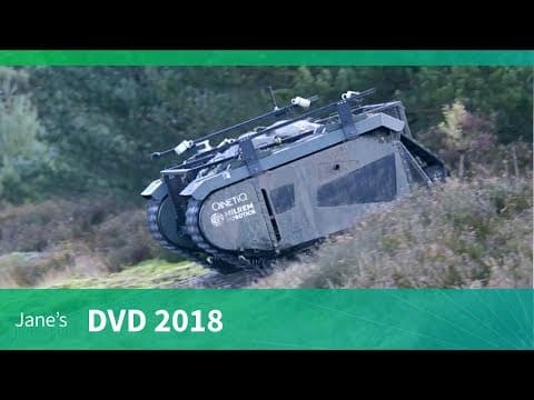DVD 2018: QinetiQ's TITAN Unmanned Ground Vehicle (UGV)