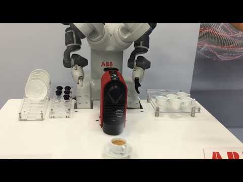 ABB Yumi Robot Cafe