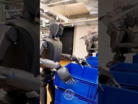Israeli MenteeBots Go Autonomous #airobot #robotics #logistics #warehouseautomation #automation #ai